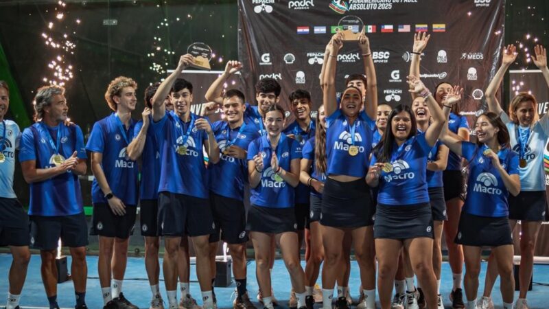 Argentina venció dos veces a Brasil y es campeona panamericana de pádel