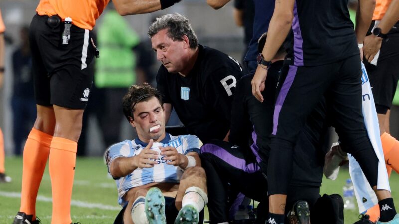 Sosa fue operado con éxito: cuándo podría volver a Racing