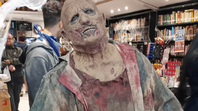 Realizaron festival de Halloween en la Biblioteca Alberdi de Escalada