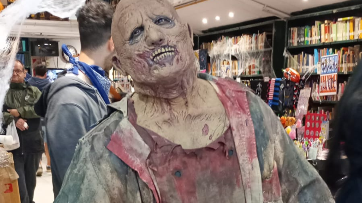 Realizaron festival de Halloween en la Biblioteca Alberdi de Escalada