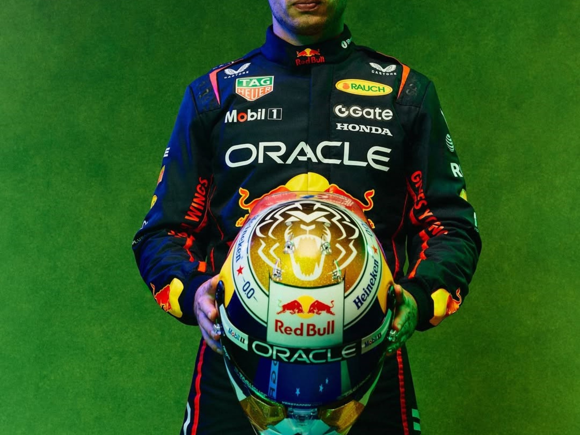 El casco dedicado a Brasil de Verstappen para el GP en San Pablo