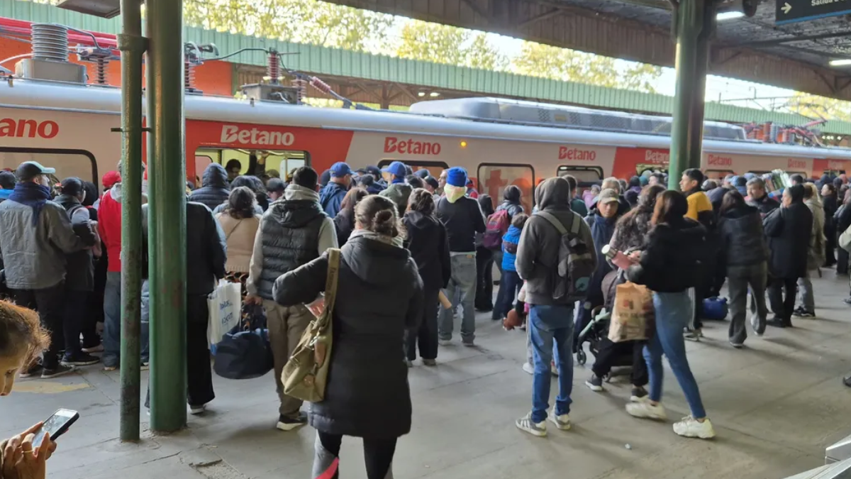 Accidente en Lomas de Zamora provoca demoras en el Tren Roca