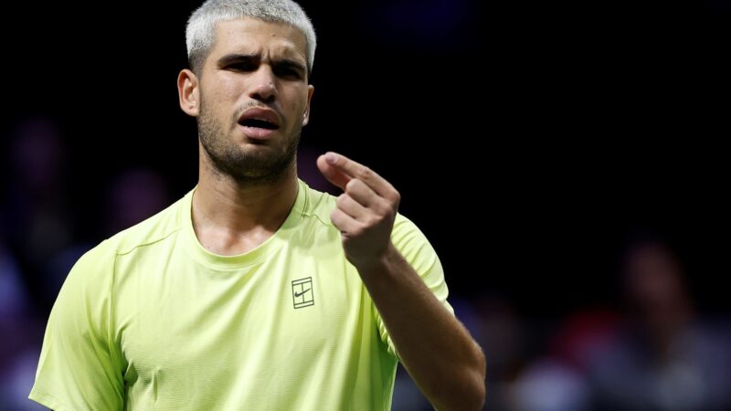 Carlos Alcaraz cae ante Cameron Norrie en debut del Masters 1000 París