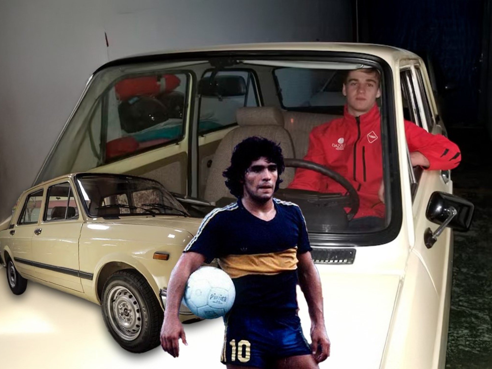 Nicolás Varrone y Maradona: argentino que debuta en F2 y sueña con F1