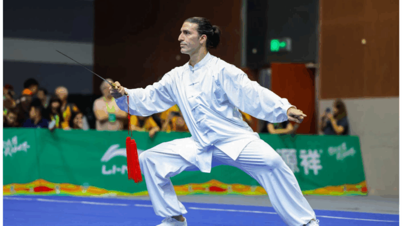 Atleta de Temperley, medallista en el Mundial de Kung Fu en China