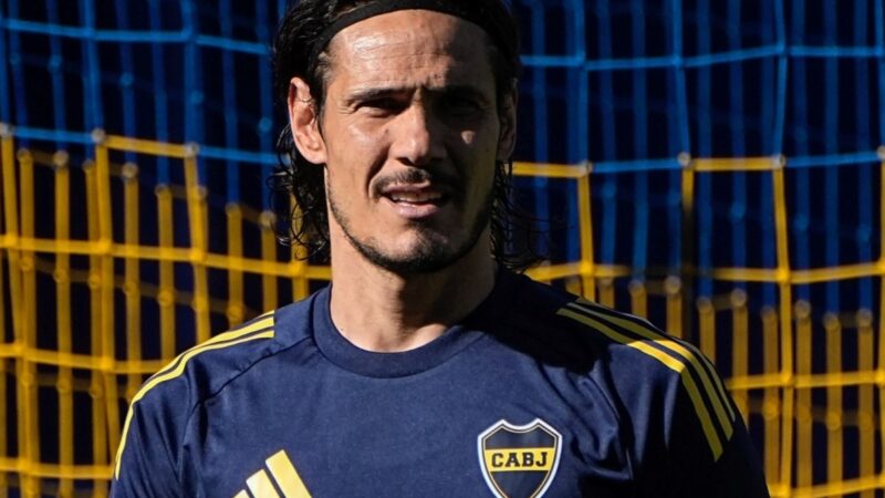 Pésima noticia para Cavani en la vuelta al trabajo del predio de Boca