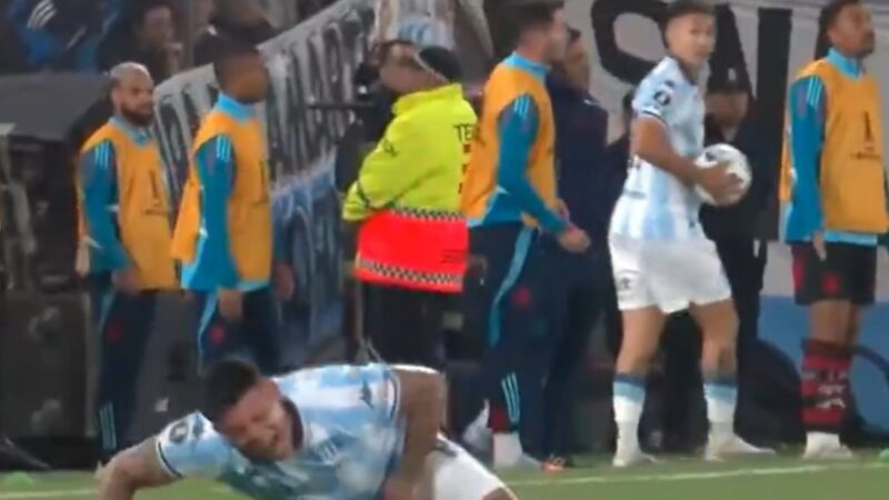 Rojo provocó la expulsión de Plata y luego evitó su propia roja