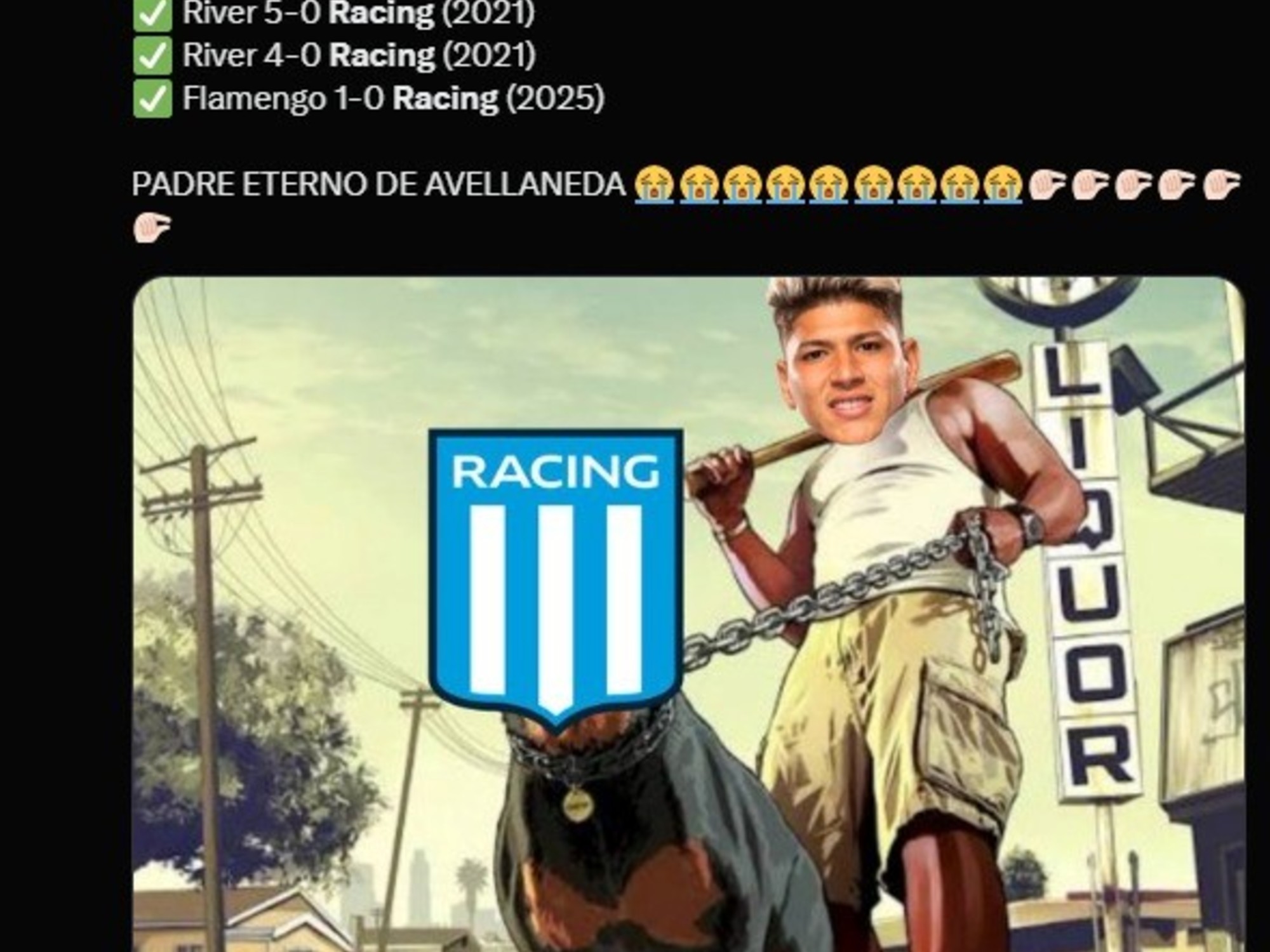 Los mejores memes sobre la eliminación de Racing en Copa Libertadores
