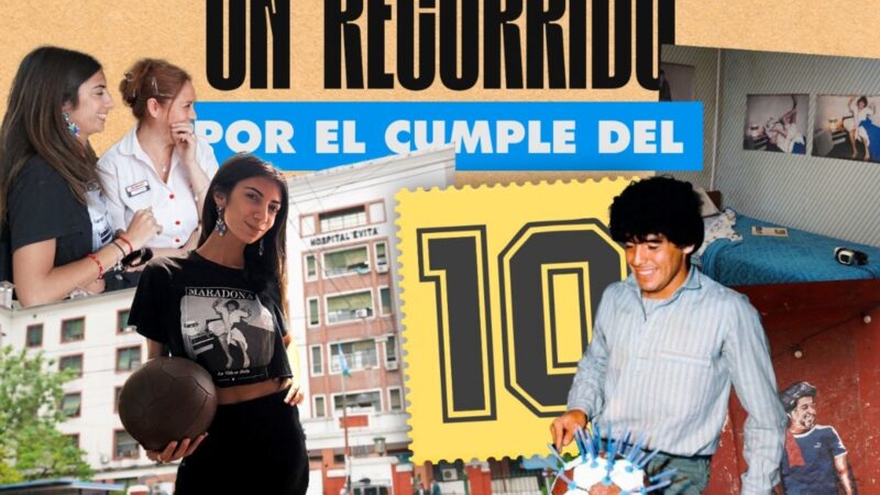 Cumpleaños de Maradona: recorrido por lugares históricos del 10