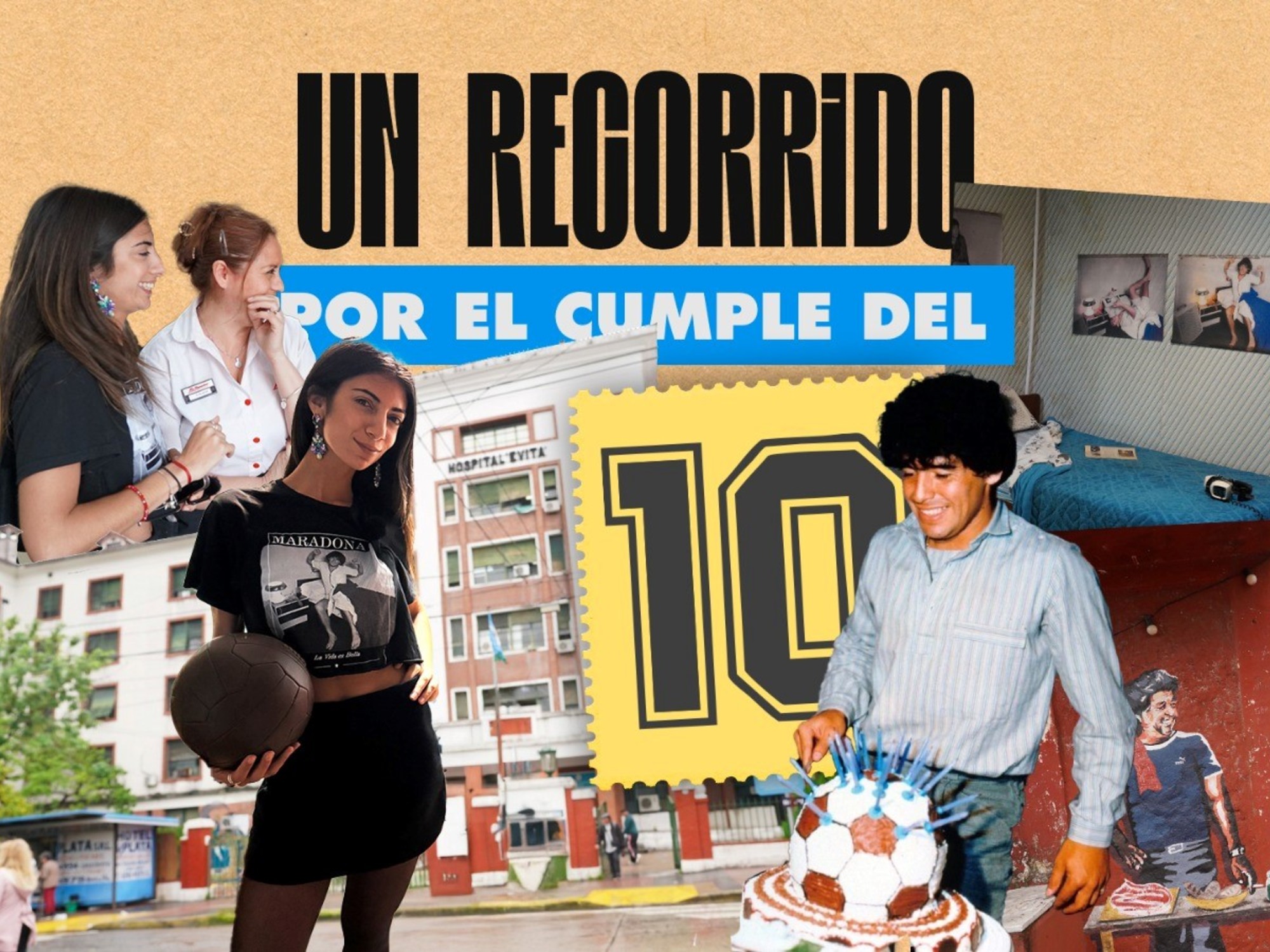 Cumpleaños de Maradona: recorrido por lugares históricos del 10
