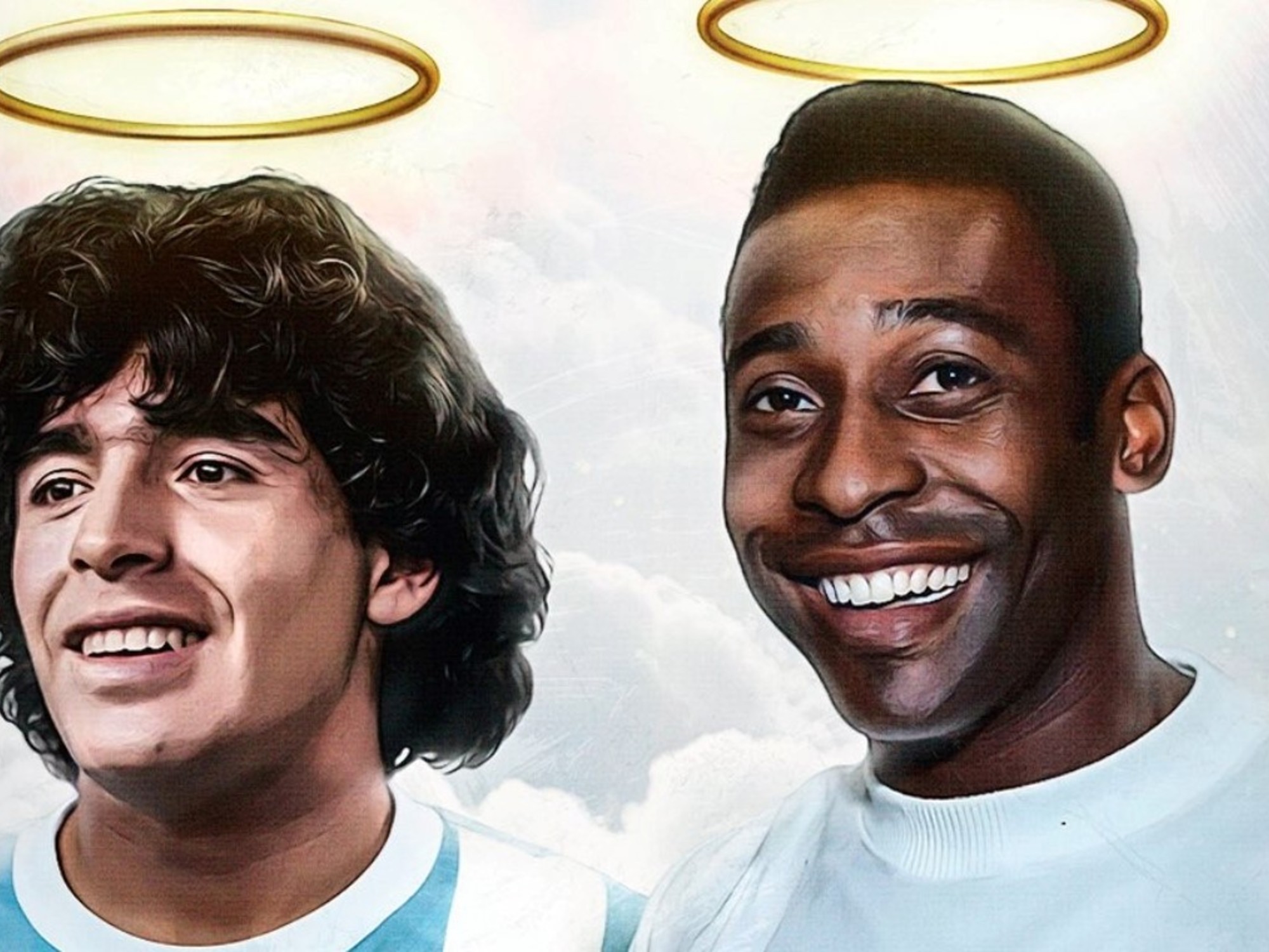 Santos homenajea a Maradona con Pelé y el recuerdo de su casi fichaje