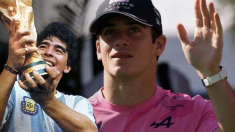 Franco Colapinto saluda a Diego Maradona en su cumpleaños: Sos eterno