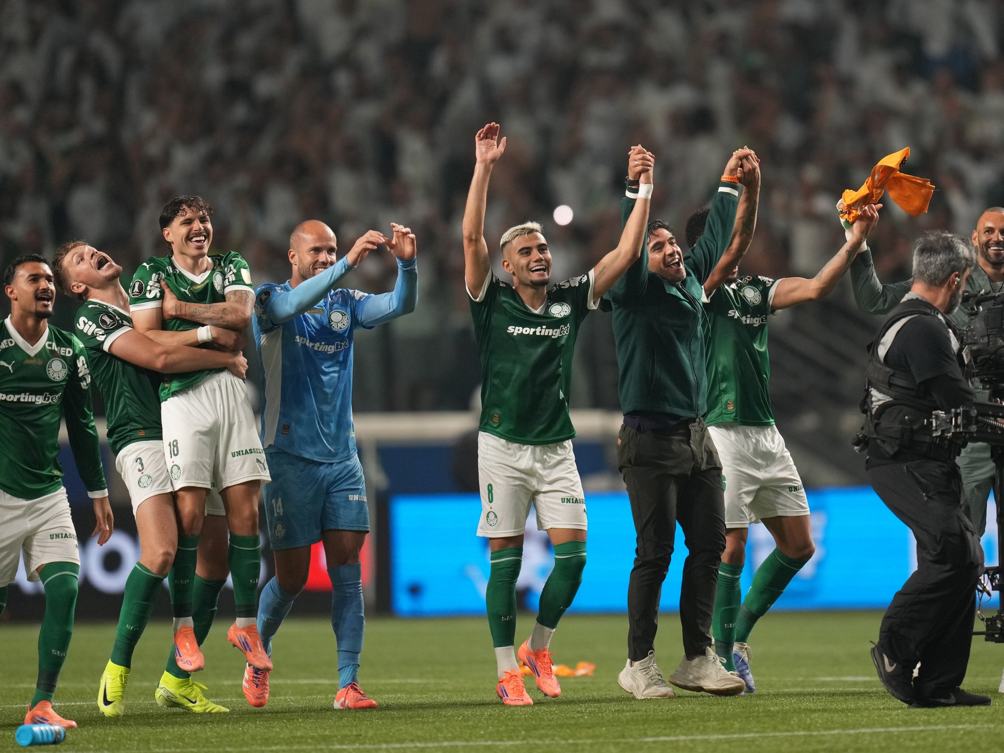 Goles: remontada de Palmeiras a Liga de Quito en semis de Libertadores