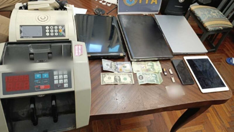 Desbaratan ingreso de dólares falsos desde Paraguay en Avellaneda