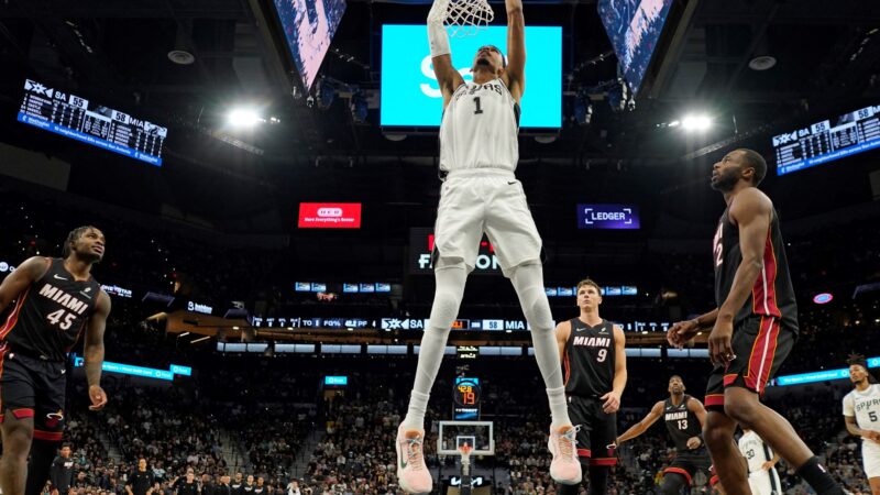 Wembanyama lleva a San Antonio Spurs a su mejor arranque histórico