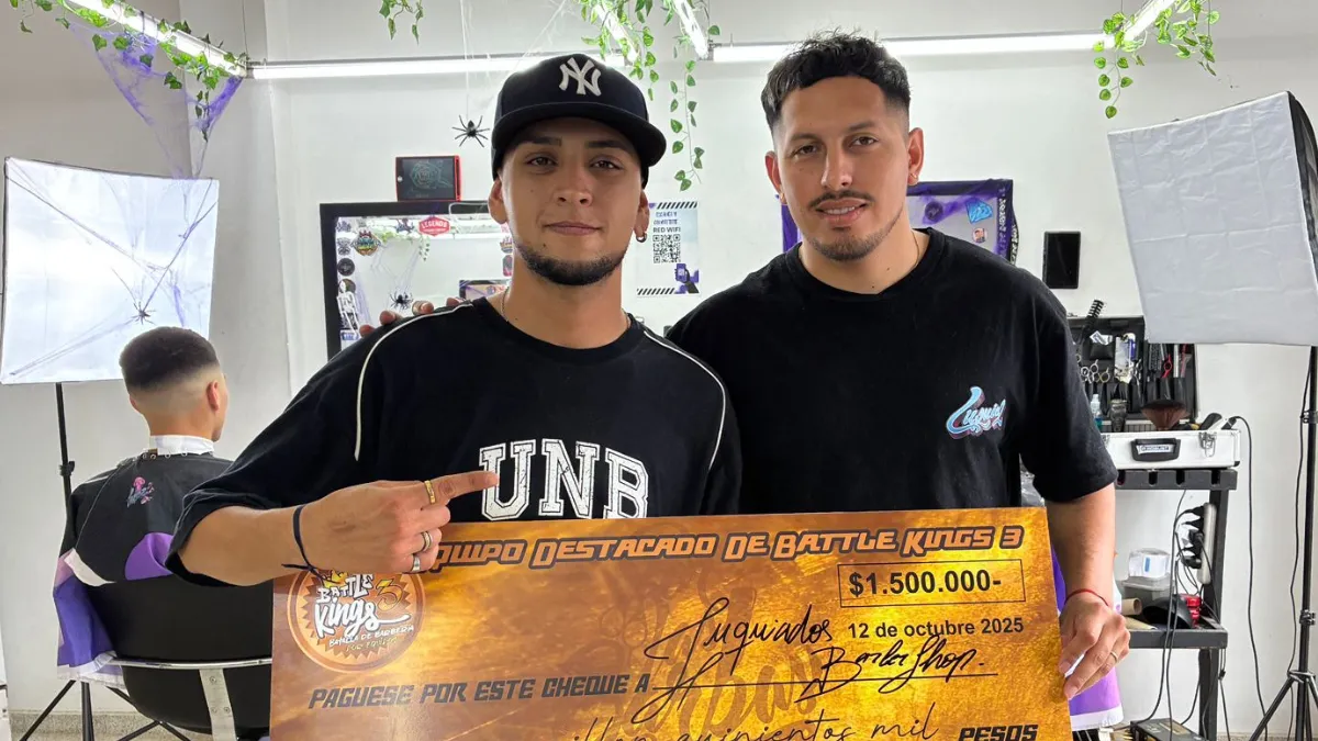 Barberos de Monte Grande ganan Battle Kings