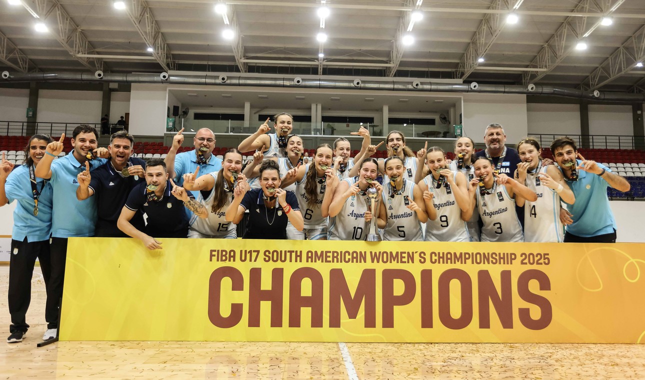 Argentina U17, campeonas invictas del Sudamericano