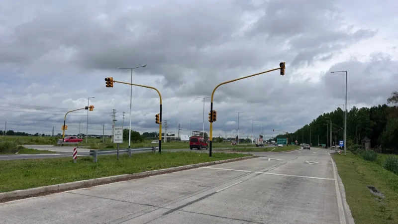 Canning: semáforos fuera de servicio en Ruta 58