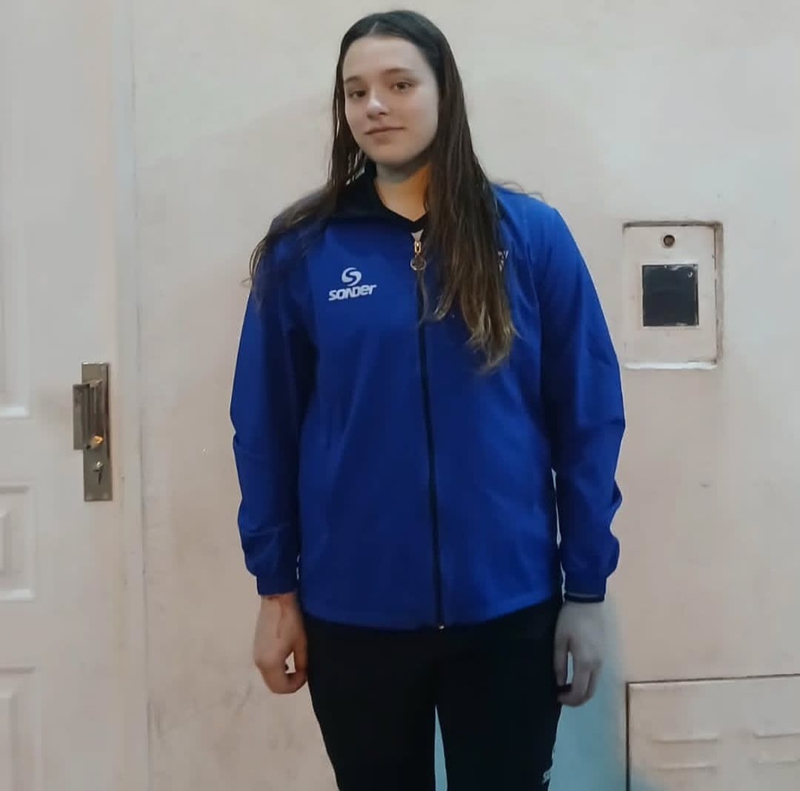 Delfina Grosso, en la Selección Santafesina Sub16