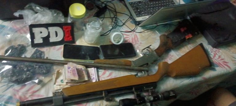 Microtráfico en San Vicente: dos detenidos en Rafaela