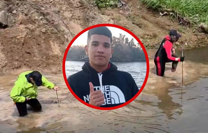 Tras importante operativo encontraron muerto a Nicolas Duarte en un arroyo