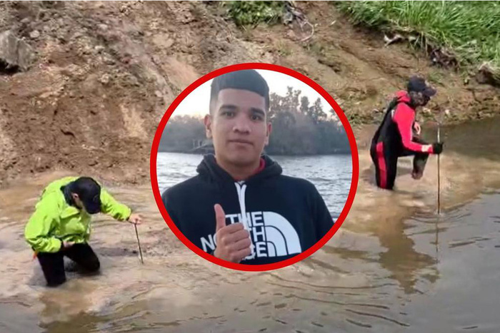 Tras importante operativo encontraron muerto a Nicolas Duarte en un arroyo