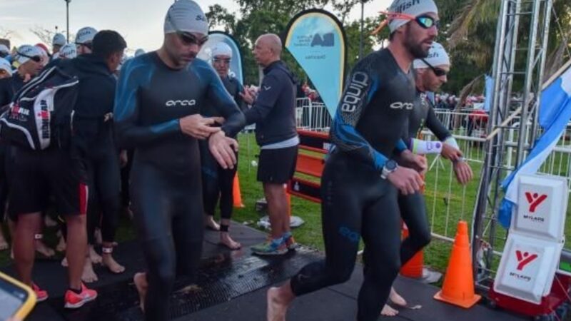 Cortes de calle por el Ironman 70.3 Buenos Aires: 1.300 atletas