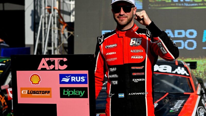 Agustín Canapino hace la pole en Paraná y apunta a temporada histórica