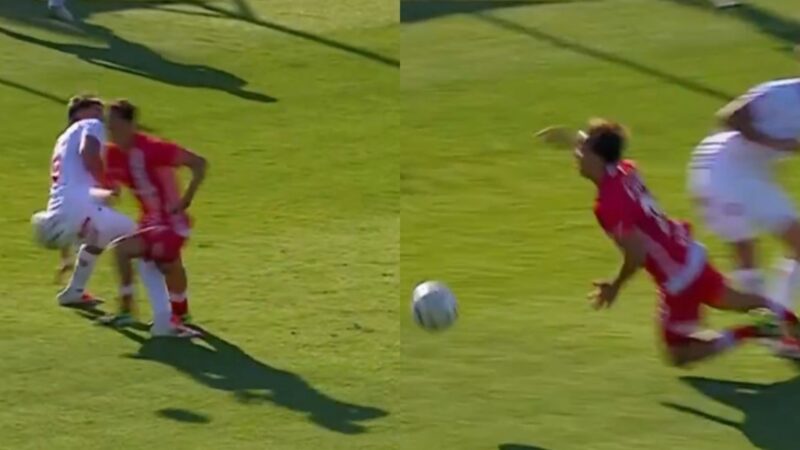 Video muestra otro penal claro a Barracas que no fue cobrado