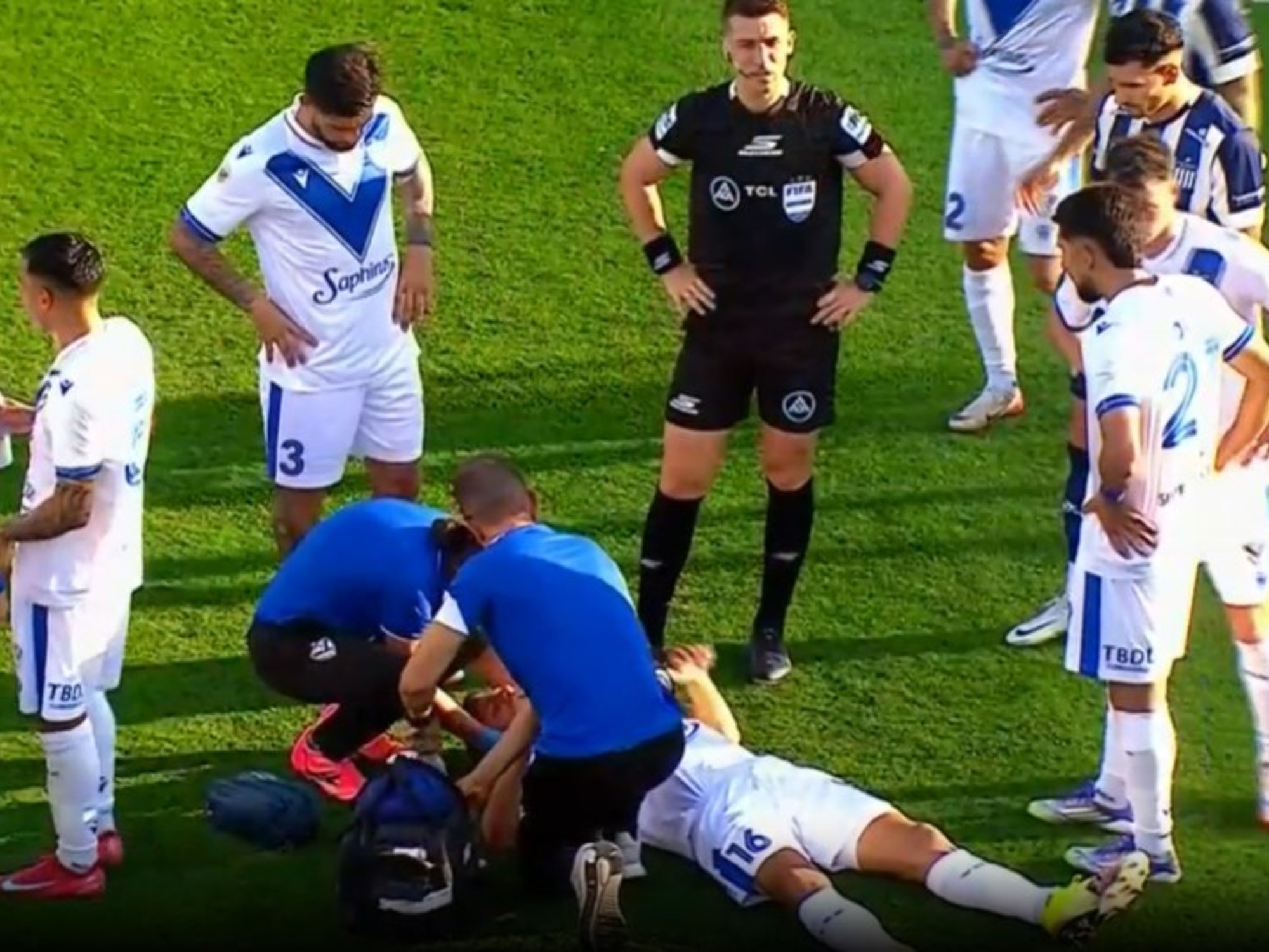 Lisandro Magallán, grave lesión: sufrió fractura y quedó internado