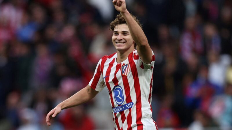 Los números que Julián Álvarez logró en Atlético antes que en City