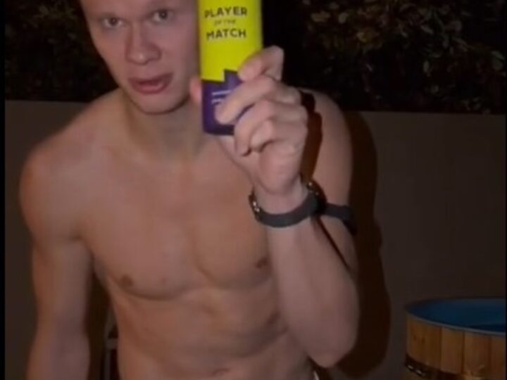 El extraño uso del premio a Haaland como mejor jugador del Man City