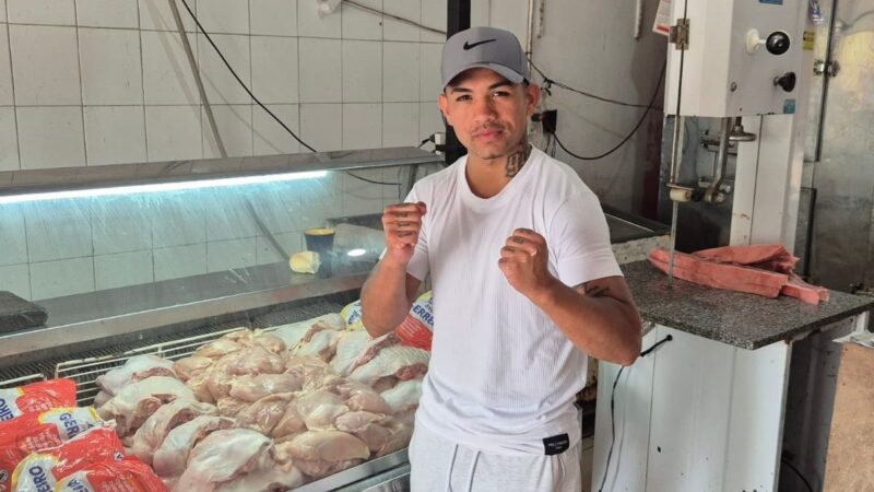 Carnicero de Glew sueña con el cinturón mundial de boxeo para su papá