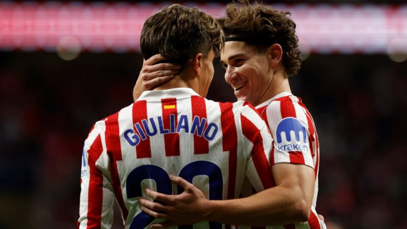 Julián, Molina y Simeone lideran al Atlético vs Union SG en Champions