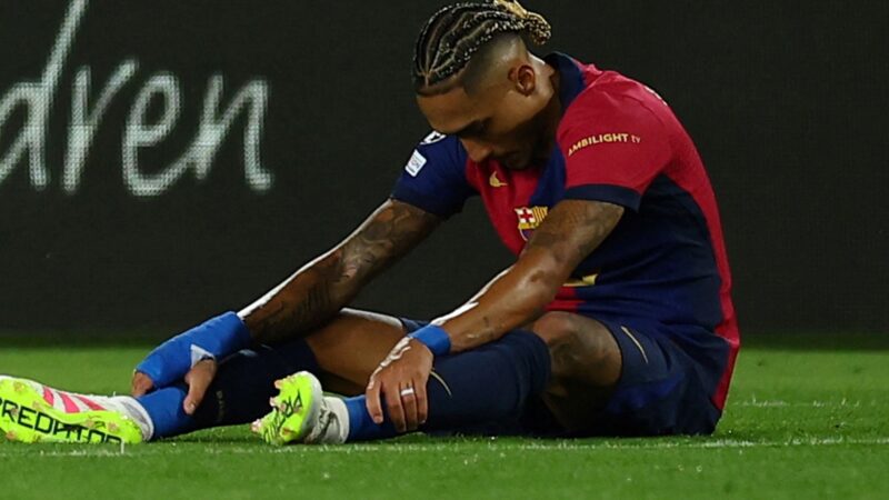 Raphinha, dolido por quedar quinto en el Balón de Oro: esperaba más