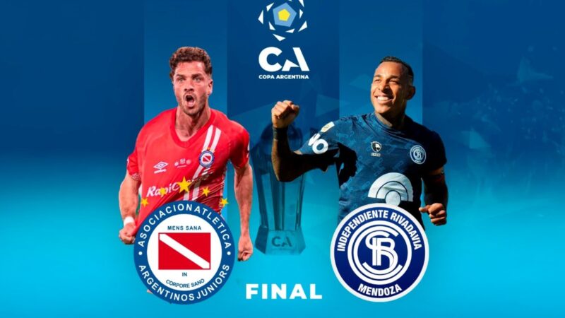 Final Copa Argentina: Argentinos vs Ind. Rivadavia, hora y formaciones