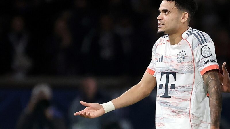 Luis Díaz brilla en París: dos goles y expulsión en el primer tiempo