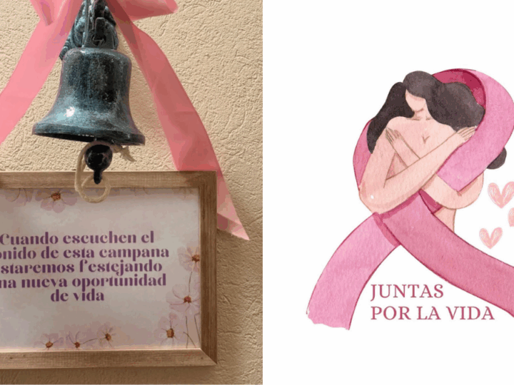 Charlas y stands para mujeres con cáncer de mama en Luis Guillón