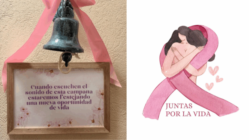 Charlas y stands para mujeres con cáncer de mama en Luis Guillón