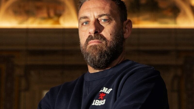 Daniele De Rossi, presentado como nuevo DT del Genoa con guiño a Boca