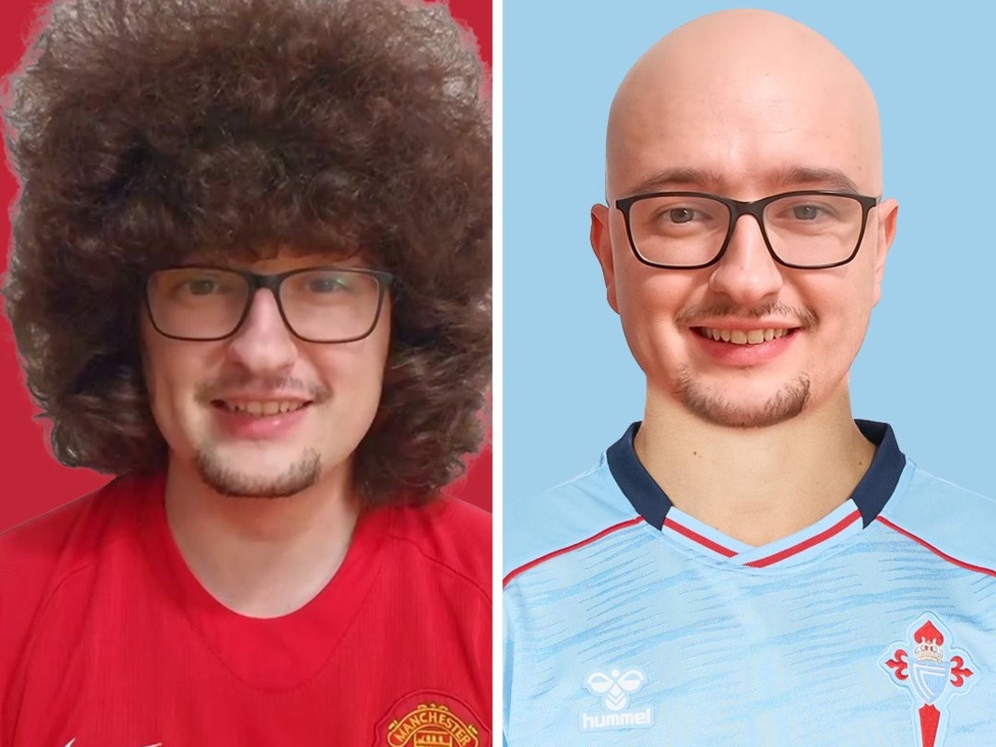El meme del Celta que invocó al hincha del United sin cortarse el pelo