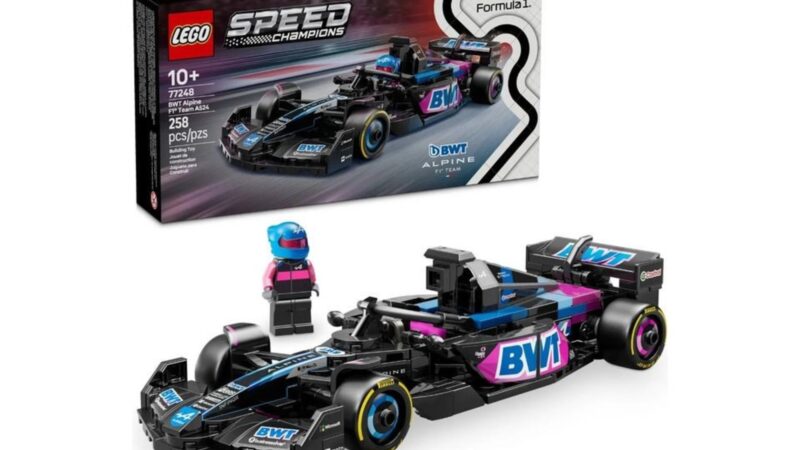 El F1 de Franco Colapinto en LEGO: réplica Alpine para armar y soñar
