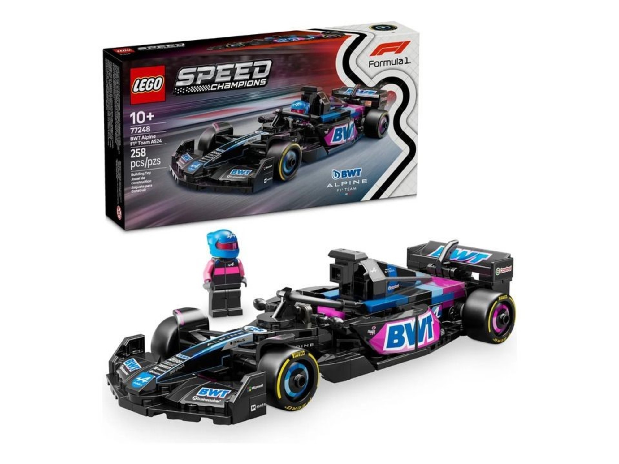 El F1 de Franco Colapinto en LEGO: réplica Alpine para armar y soñar