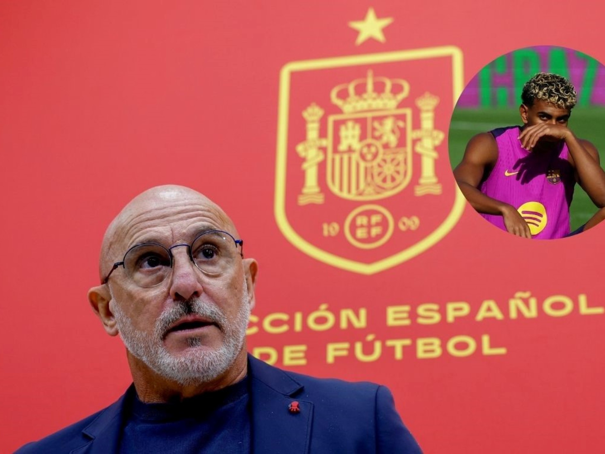 Luis de la Fuente pide a la selección que acompañe y ayude a Yamal