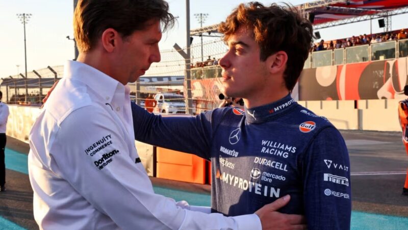 El exequipo de Colapinto celebra la continuidad del argentino en la F1