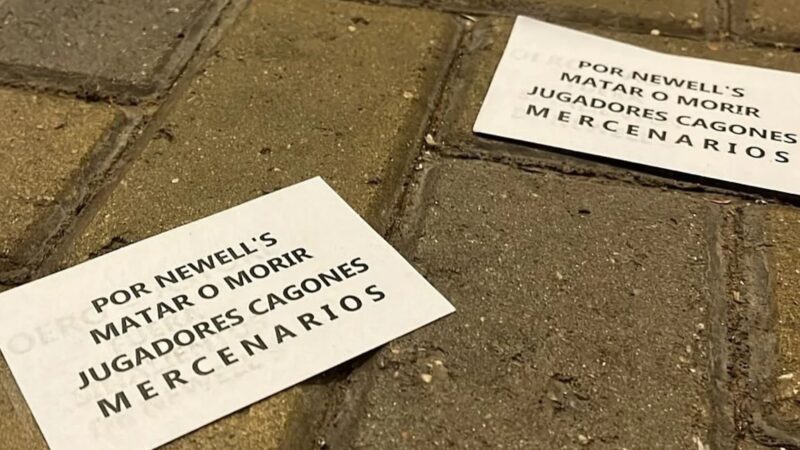 Plantel de Newell’s recibió amenazas mientras lucha por no descender