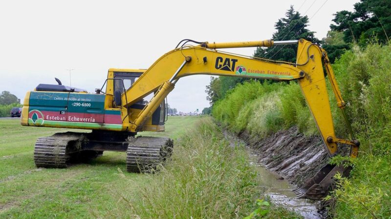 Canning: Municipio avanza con obras de limpieza y mantenimiento
