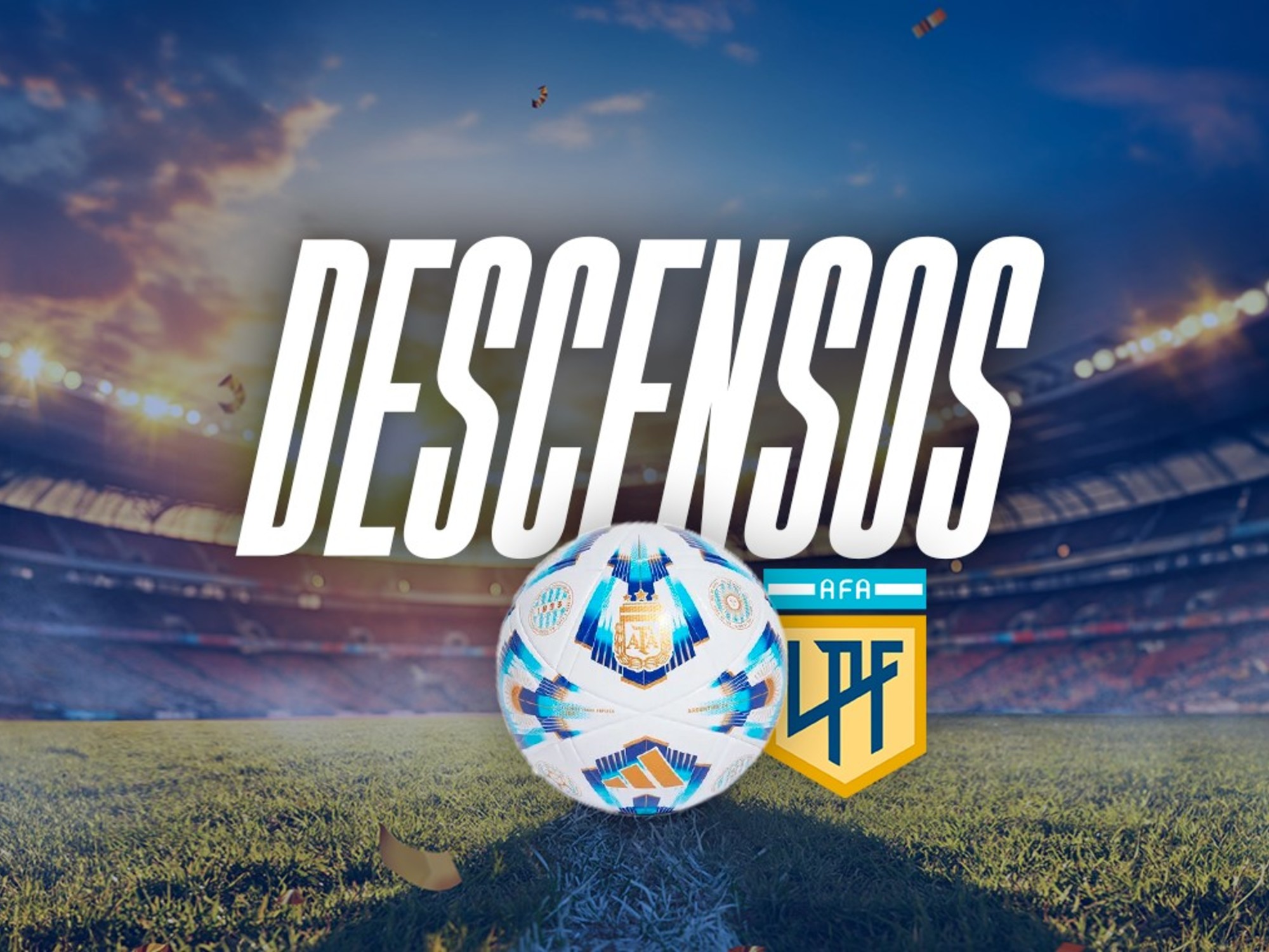 Descensos se definen en la última fecha: todas las combinaciones