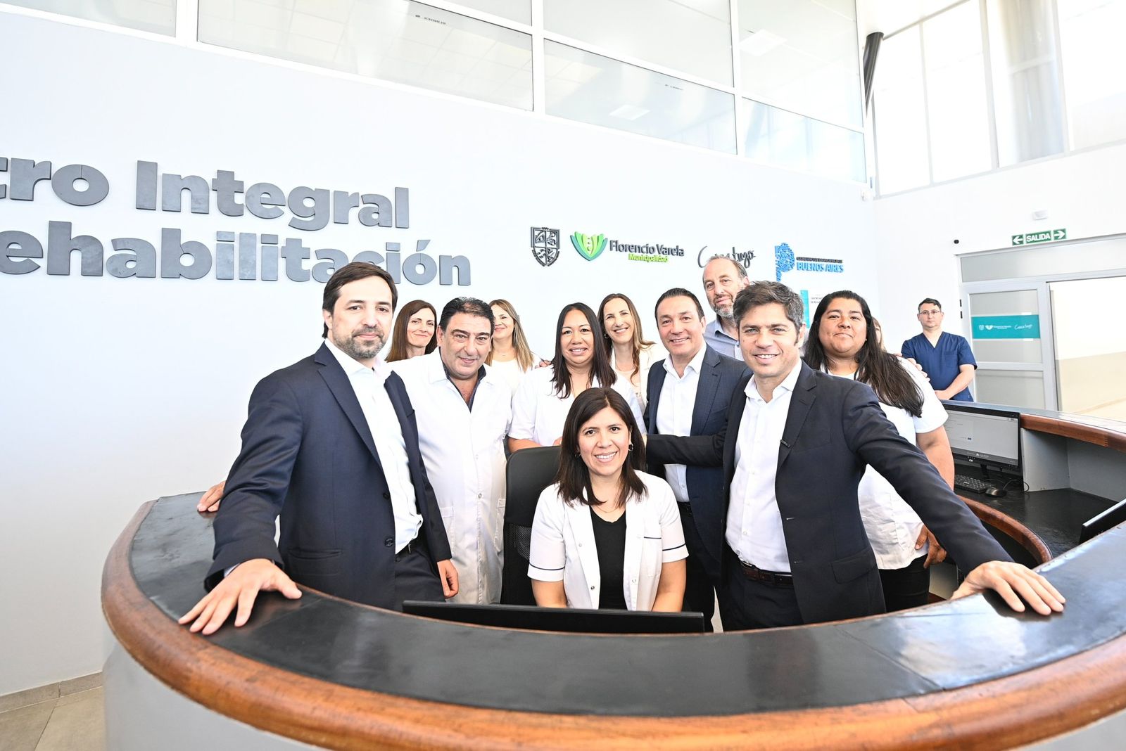 Kicillof inauguró centro de rehabilitación pública en Florencio Varela