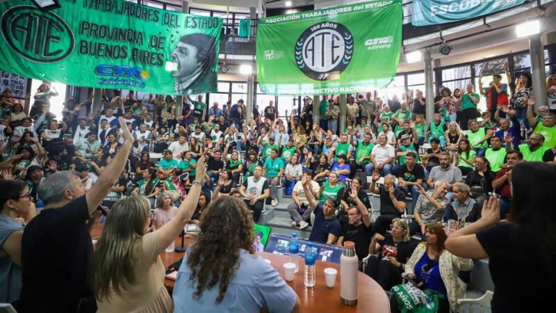 Reforma laboral:  ATE  convoca paro nacional